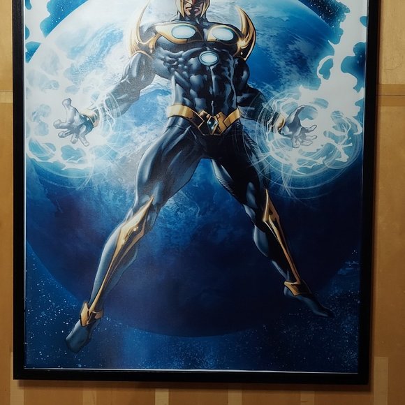 Nova silk canvas Fabric Poster (36" x 24") - Picture 3 of 3